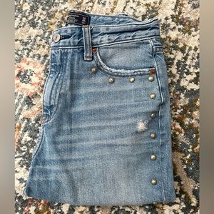 Abercrombie & Fitch annie high rise girlfriend jeans